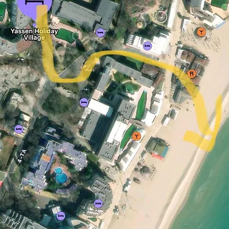 Lejlighed Yassen - Apartma 41 S Vyhledem Na Bazen Sunny Beach